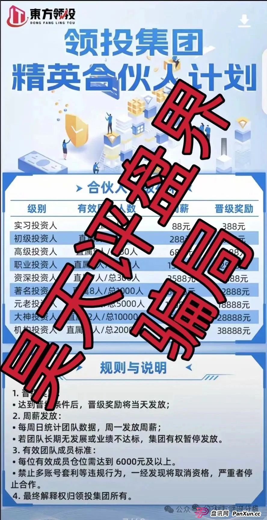 6月7日曝光：最新资金盘项目骗局，东方领投，智链星途，安我股保，能敬期盈