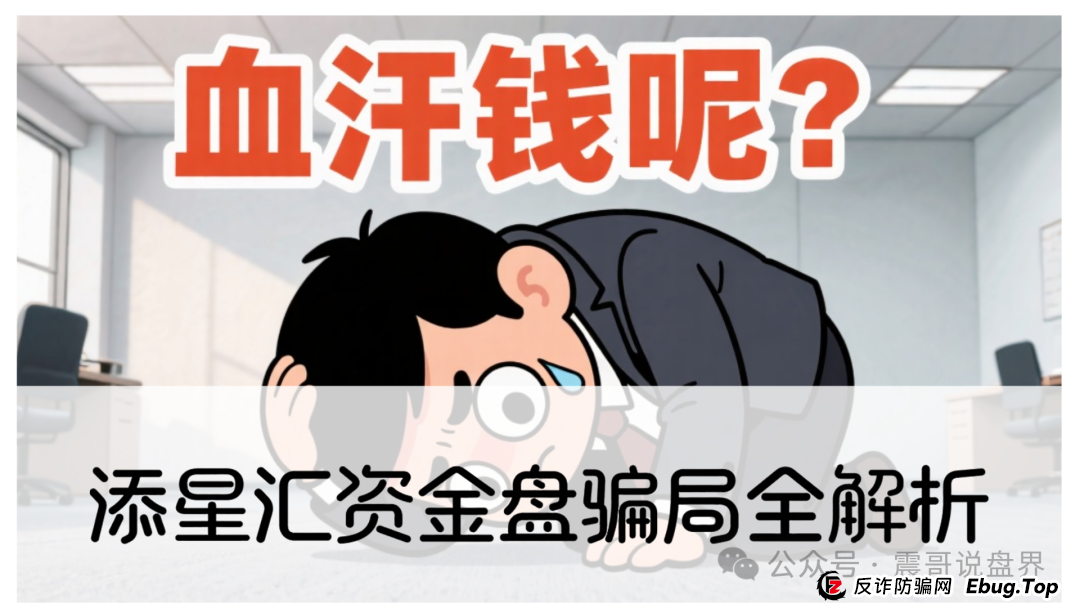 震哥深度起底:添星汇资金盘骗局全解析,高收益幌子下的收割陷阱