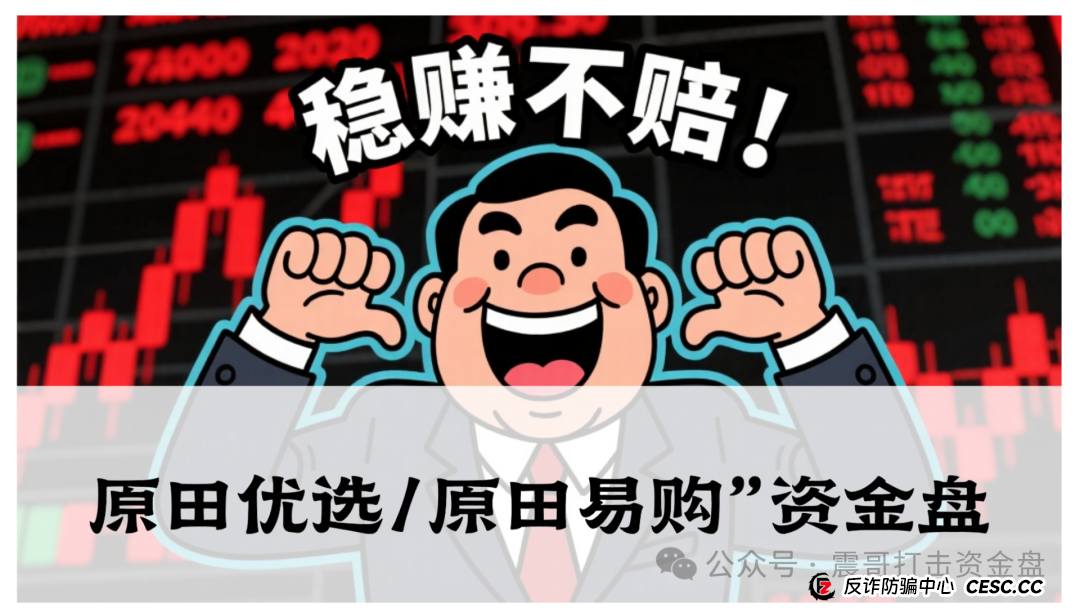 震哥独家起底“原田优选/原田易购”资金盘骗局:披着电商外衣的庞氏收割机