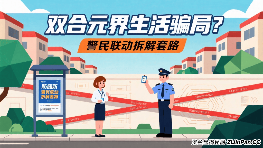 双合元界生活骗局?社区网格员协同民警劝阻骗局