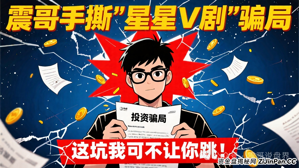 震哥手撕"星星V剧"骗局:这坑我可不让你跳!