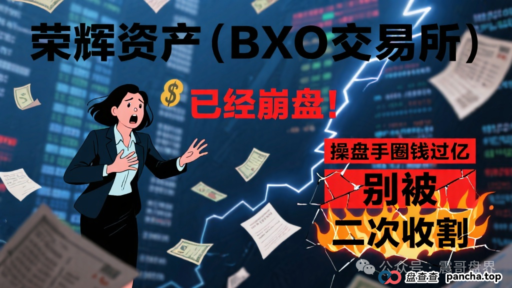荣辉资产(BXO交易所)崩盘!操盘手圈钱过亿,别被二次收割