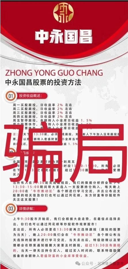 中永国昌崩盘!7万投资者百亿资金一夜归零…多地的警方雷霆亮剑(2) 中永国昌崩盘!7万投资者百亿资金一夜归零…多地的警方雷霆亮剑(2)