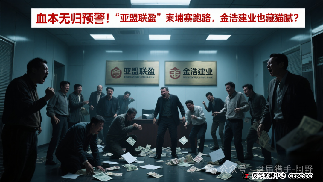 血本无归预警!“亚盟联盈”柬埔寨跑路,金浩建业也藏猫腻?(1) 血本无归预警!“亚盟联盈”柬埔寨跑路,金浩建业也藏猫腻?(1)