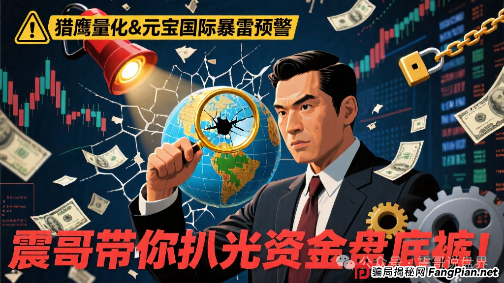 【猎鹰量化&元宝国际暴雷预警】震哥带你扒光资金盘底裤!(1) 【猎鹰量化&元宝国际暴雷预警】震哥带你扒光资金盘底裤!(1)