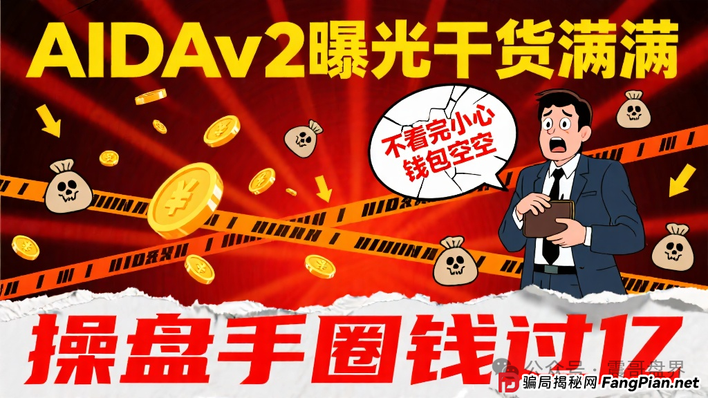 AIDAv2曝光干货满满，不看完小心钱包空空，操盘手圈钱过亿(1)