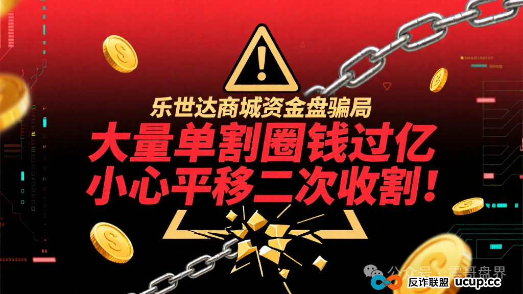 乐世达商城资金盘骗局,大量单割圈钱过亿,小心平移二次收割!(1) 乐世达商城资金盘骗局,大量单割圈钱过亿,小心平移二次收割!(1)