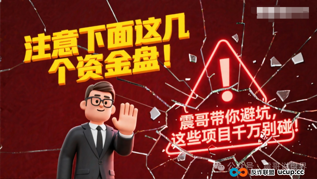 注意下面这几个资金盘!震哥带你避坑,这些项目千万别碰!