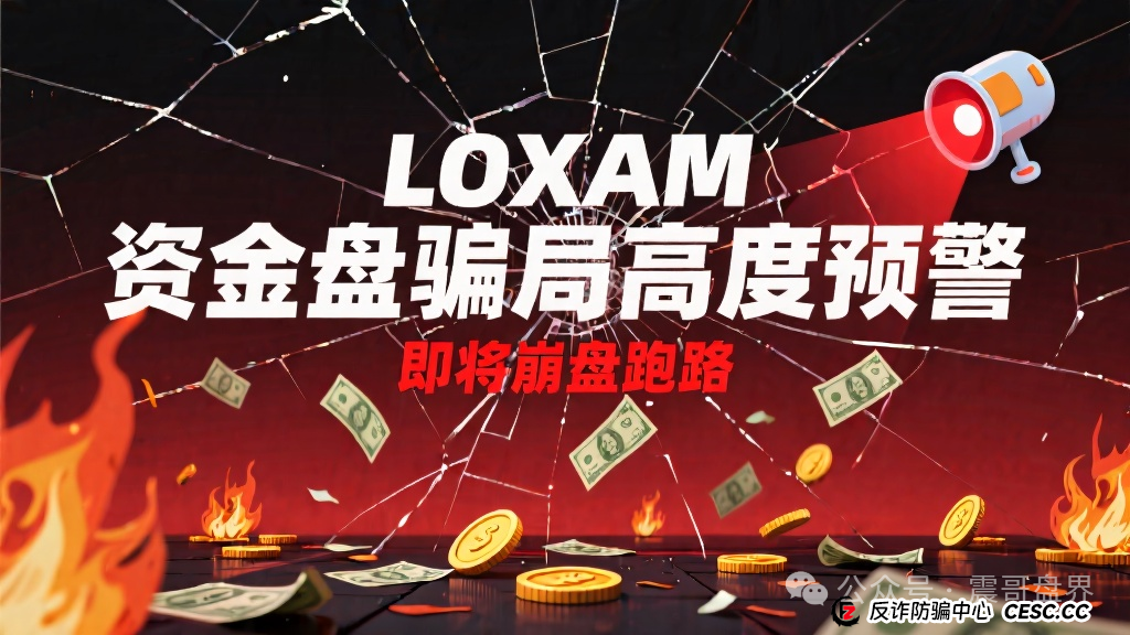 LOXAM资金盘骗局高度预警，即将崩盘跑路