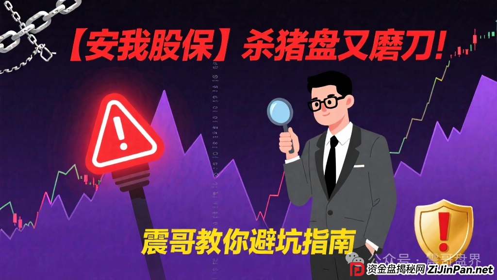 【安我股保】这个杀猪盘又开始磨刀了!震哥手把手教你避坑