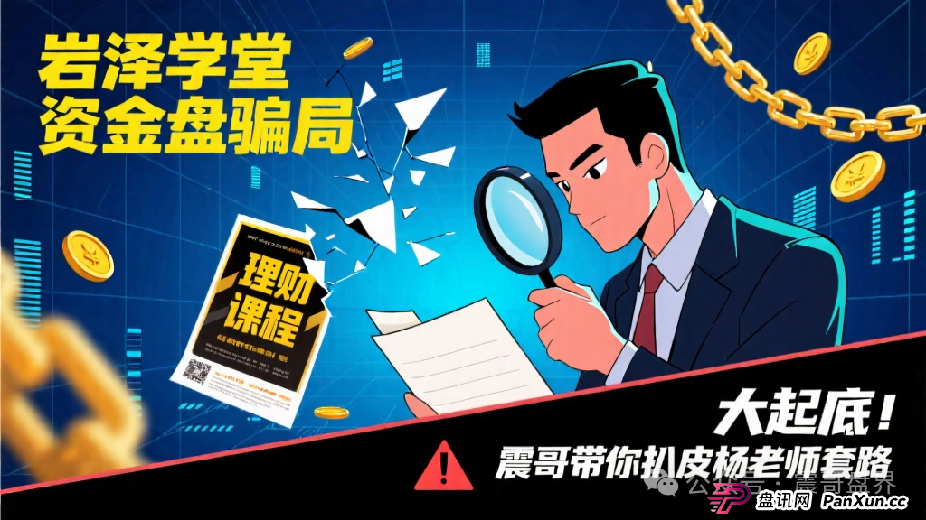 岩泽学堂资金盘骗局大起底!震哥带你扒皮杨老师套路