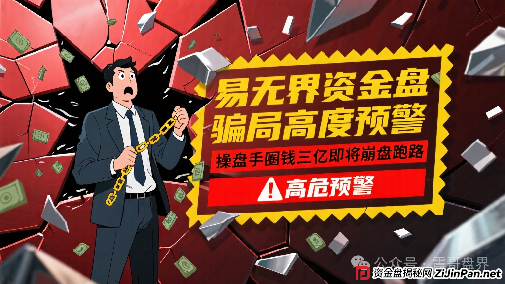 易无界资金盘骗局高度预警,操盘手圈钱三亿,即将崩盘跑路