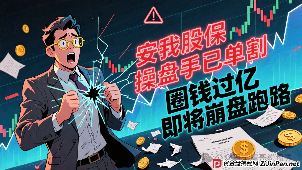 安我股保操盘手已经单割,圈钱过亿,即将崩盘跑路