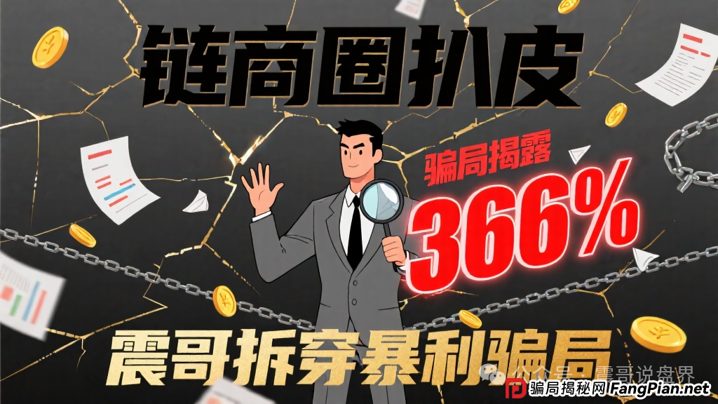 【链商圈扒皮】震哥带你拆穿这个365%暴利骗局!