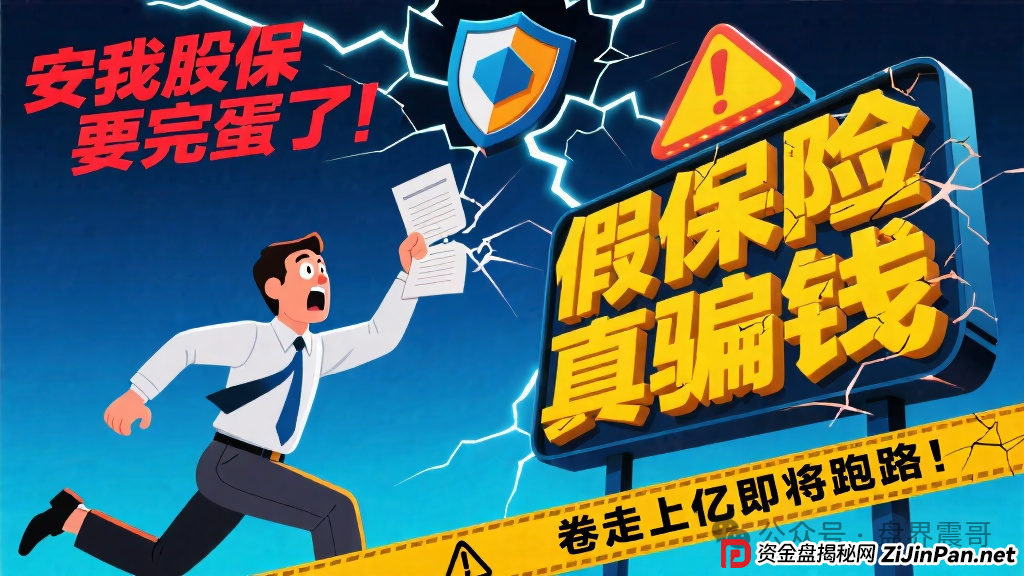 安我股保要完蛋了!假保险真骗钱,幕后黑手卷走上亿即将跑路!