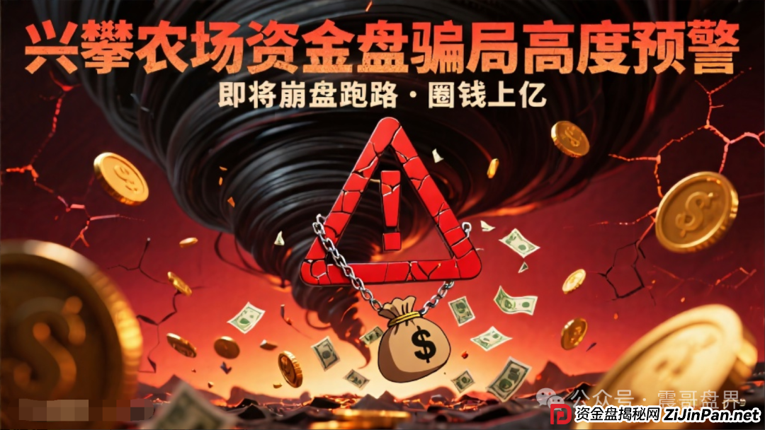 兴攀农场资金盘骗局高度预警,即将崩盘跑路,圈钱上亿