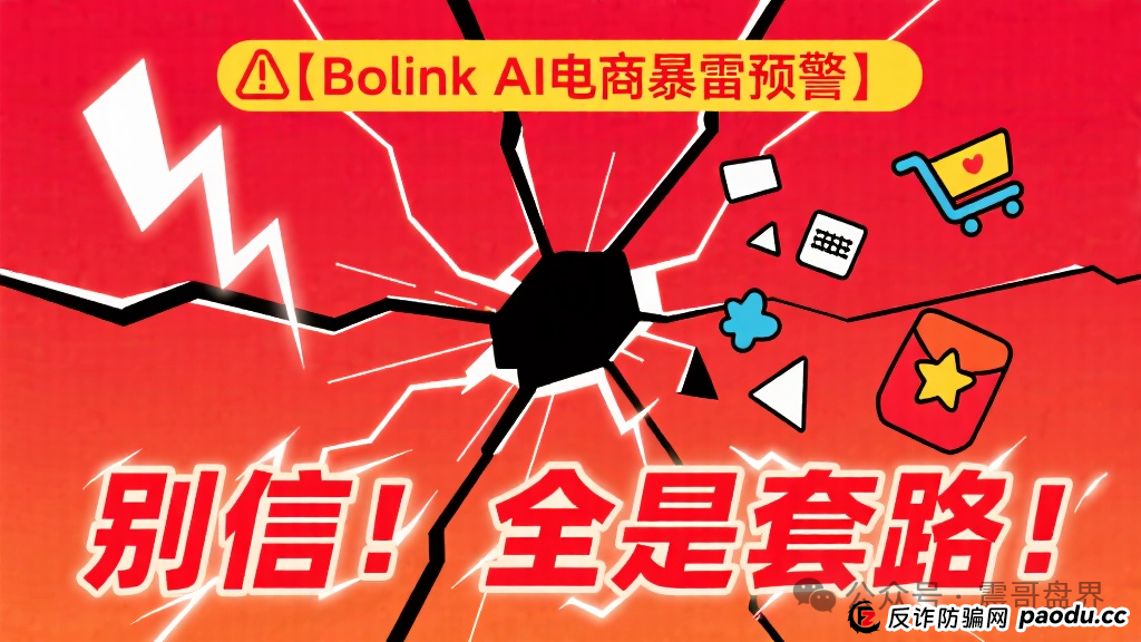 【Bolink AI电商暴雷预警】别信!全是套路!