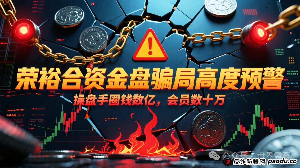 荣裕合资金盘骗局高度预警,操盘手圈钱十亿,会员数十万!
