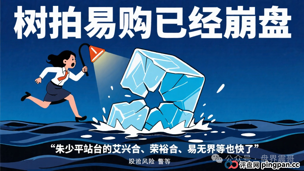 树P易购已经崩盘,朱少平站台的艾兴合、荣裕合、易无界等也快了
