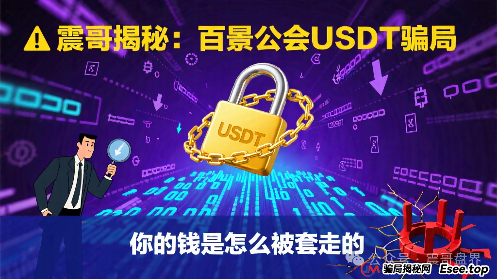 震哥揭秘:百景公会USDT骗局,你的钱是怎么被套走的