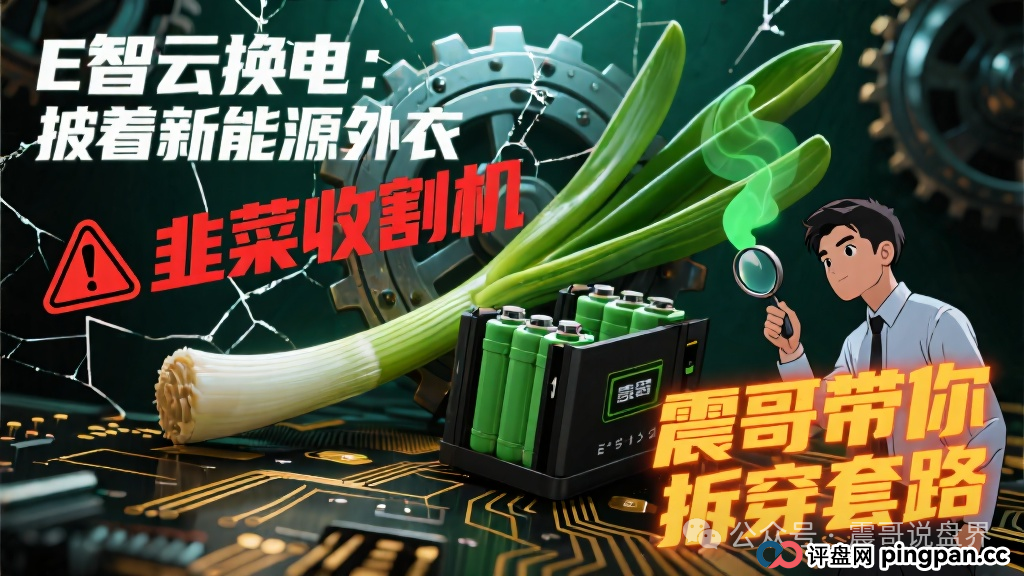 E智云换电:披着新能源外衣的韭菜收割机,现在已经在好几个城市开始圈钱了