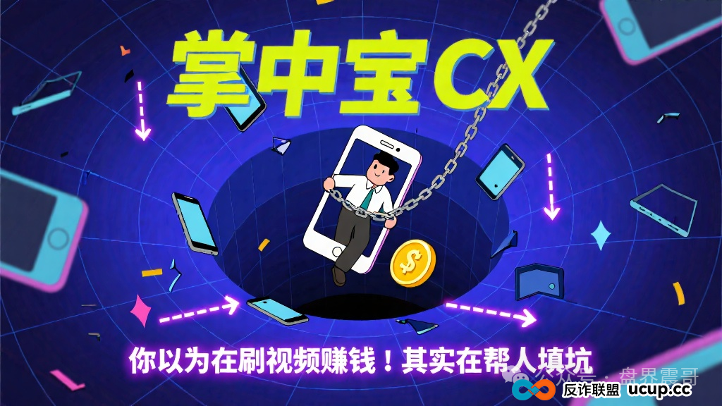 掌中宝CX:你以为在刷视频赚钱,其实在帮人填坑(1) 掌中宝CX:你以为在刷视频赚钱,其实在帮人填坑(1)