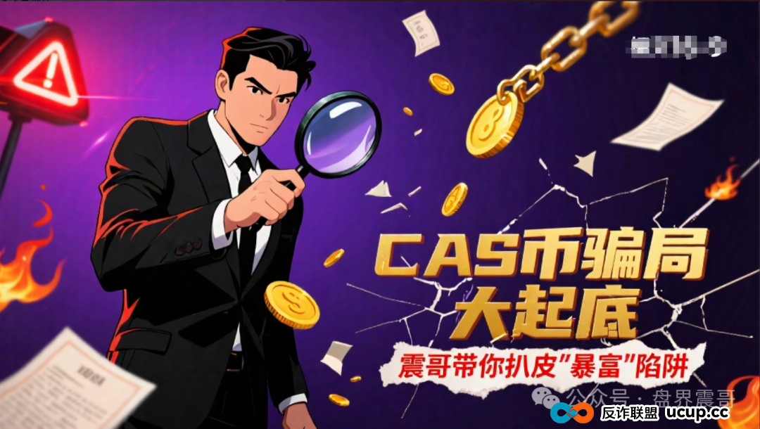 CAS币骗局大起底:震哥带你扒皮"暴富"陷阱(1) CAS币骗局大起底:震哥带你扒皮"暴富"陷阱(1)