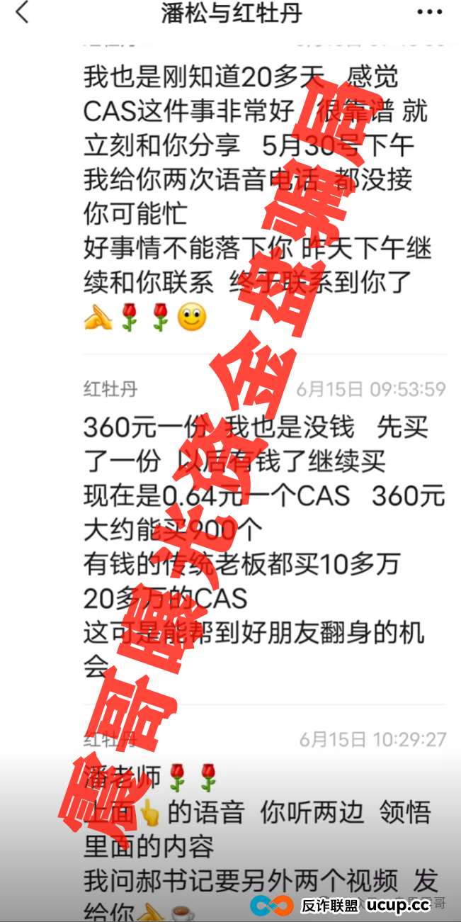 CAS币骗局大起底:震哥带你扒皮"暴富"陷阱(2) CAS币骗局大起底:震哥带你扒皮"暴富"陷阱(2)
