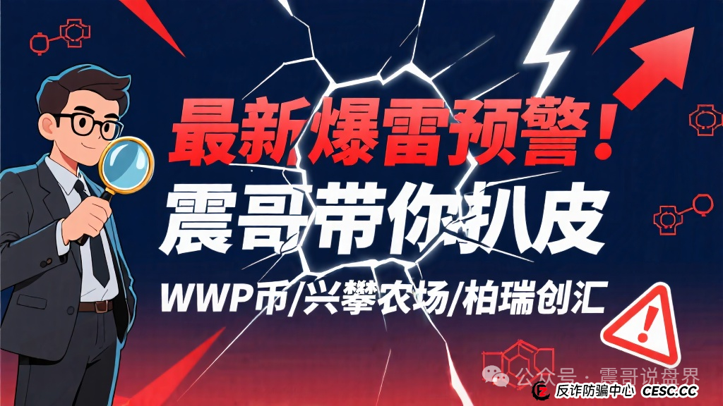 最新爆雷预警!震哥带你扒皮WWP币、兴攀农场、柏瑞创汇(1) 最新爆雷预警!震哥带你扒皮WWP币、兴攀农场、柏瑞创汇(1)