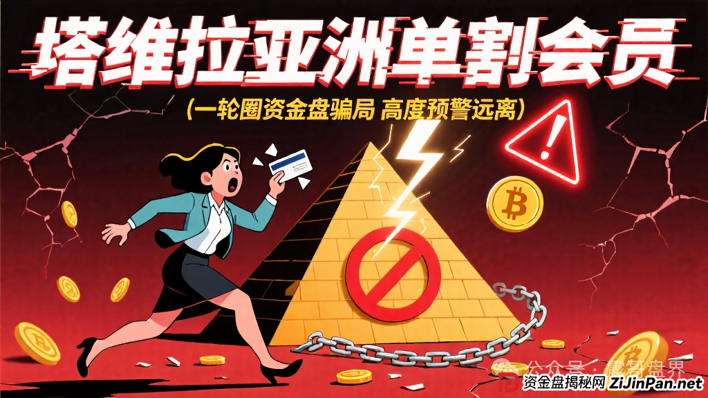 塔维拉亚洲已经单割会员，一轮圈资金盘骗局，高度预警远离