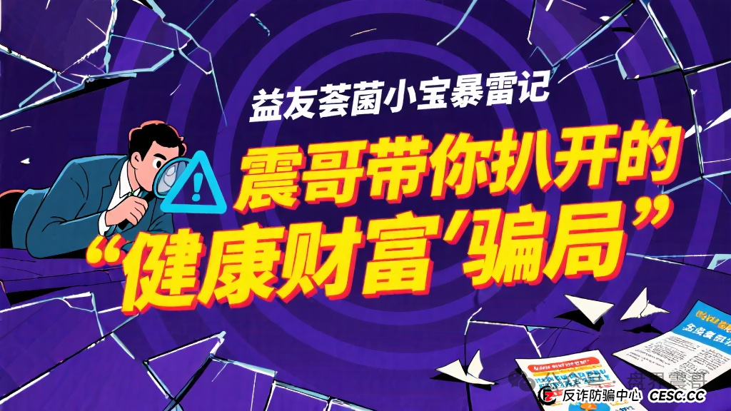 益友荟菌小宝暴雷记:带你扒开的"健康财富"骗局