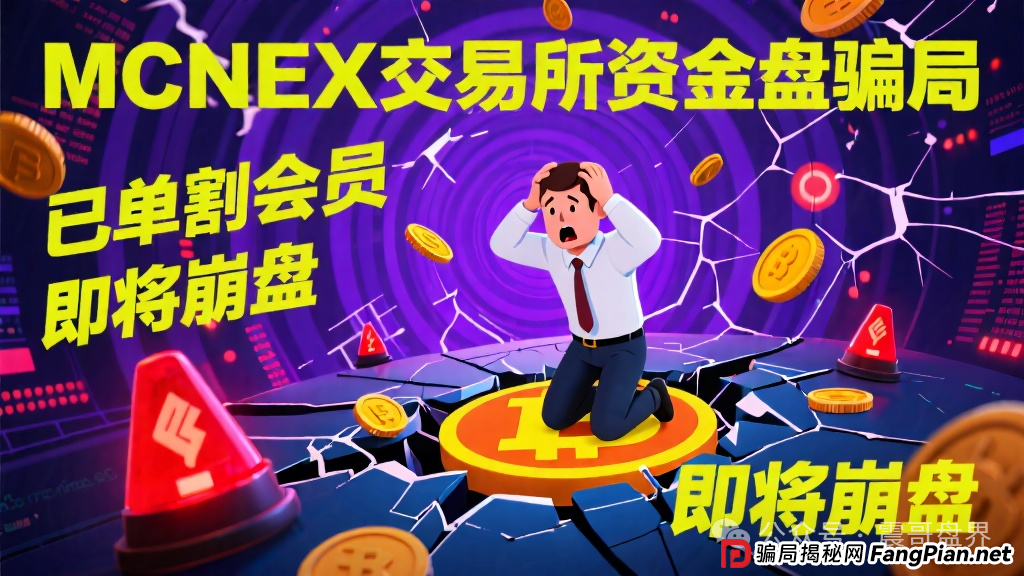 高度预警:MCNEX交易所资金盘骗局,已经单割会员,即将崩盘