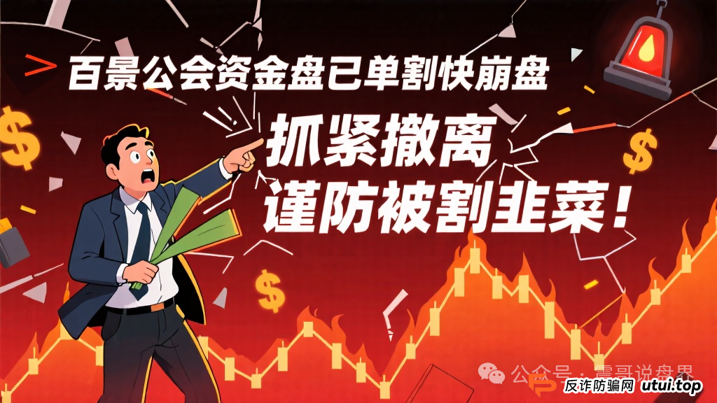 百景公会资金盘已经单割快崩盘,抓紧撤,别被割韭菜!