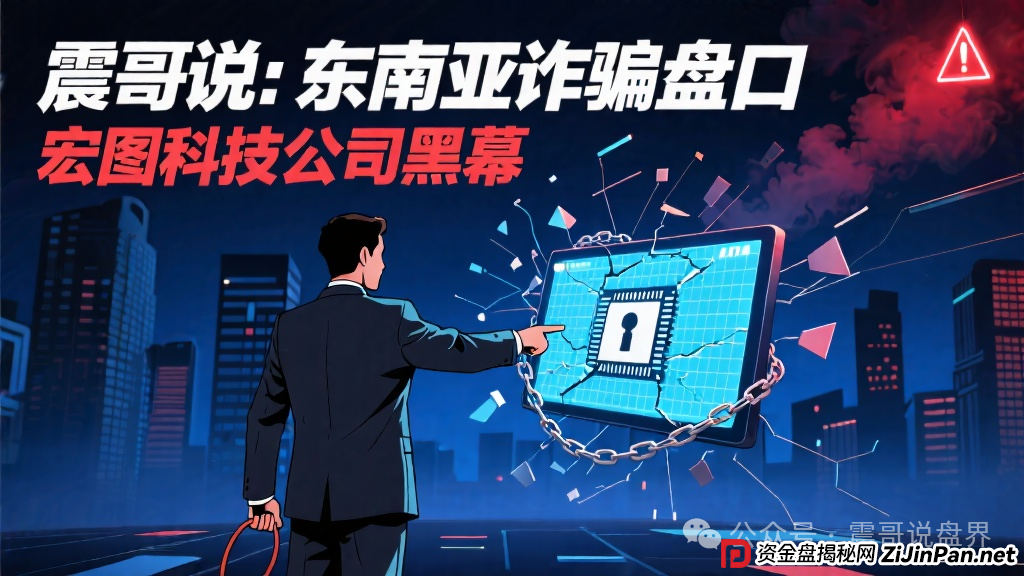 震哥说:东南亚诈骗盘口——宏图科技公司黑幕