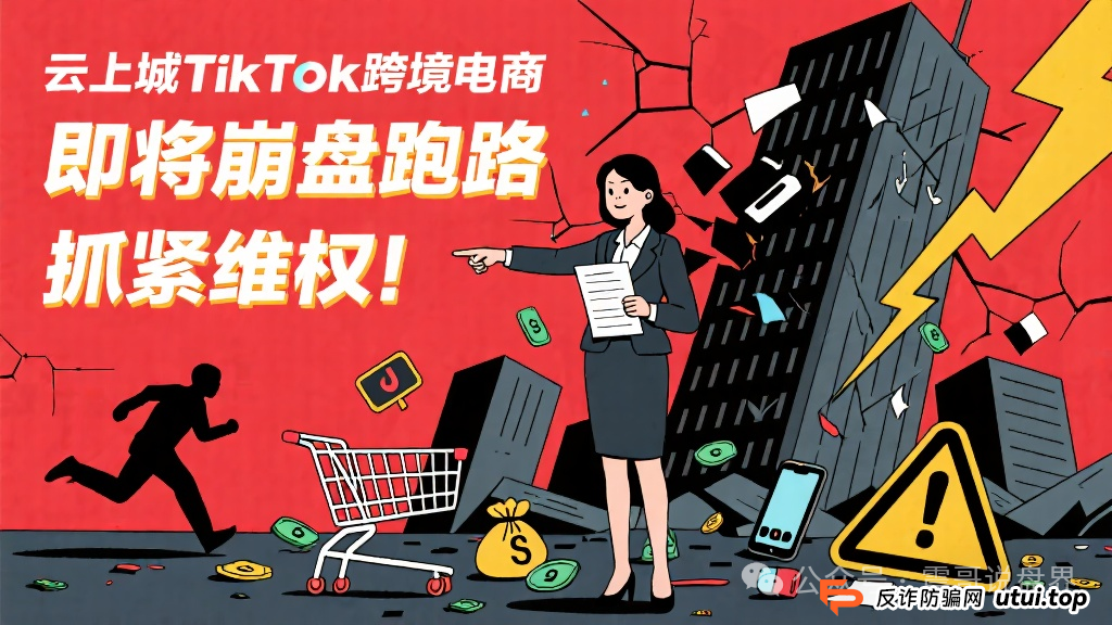 云上城TikTok跨境电商即将崩盘跑路,抓紧准备维权(1) 云上城TikTok跨境电商即将崩盘跑路,抓紧准备维权(1)