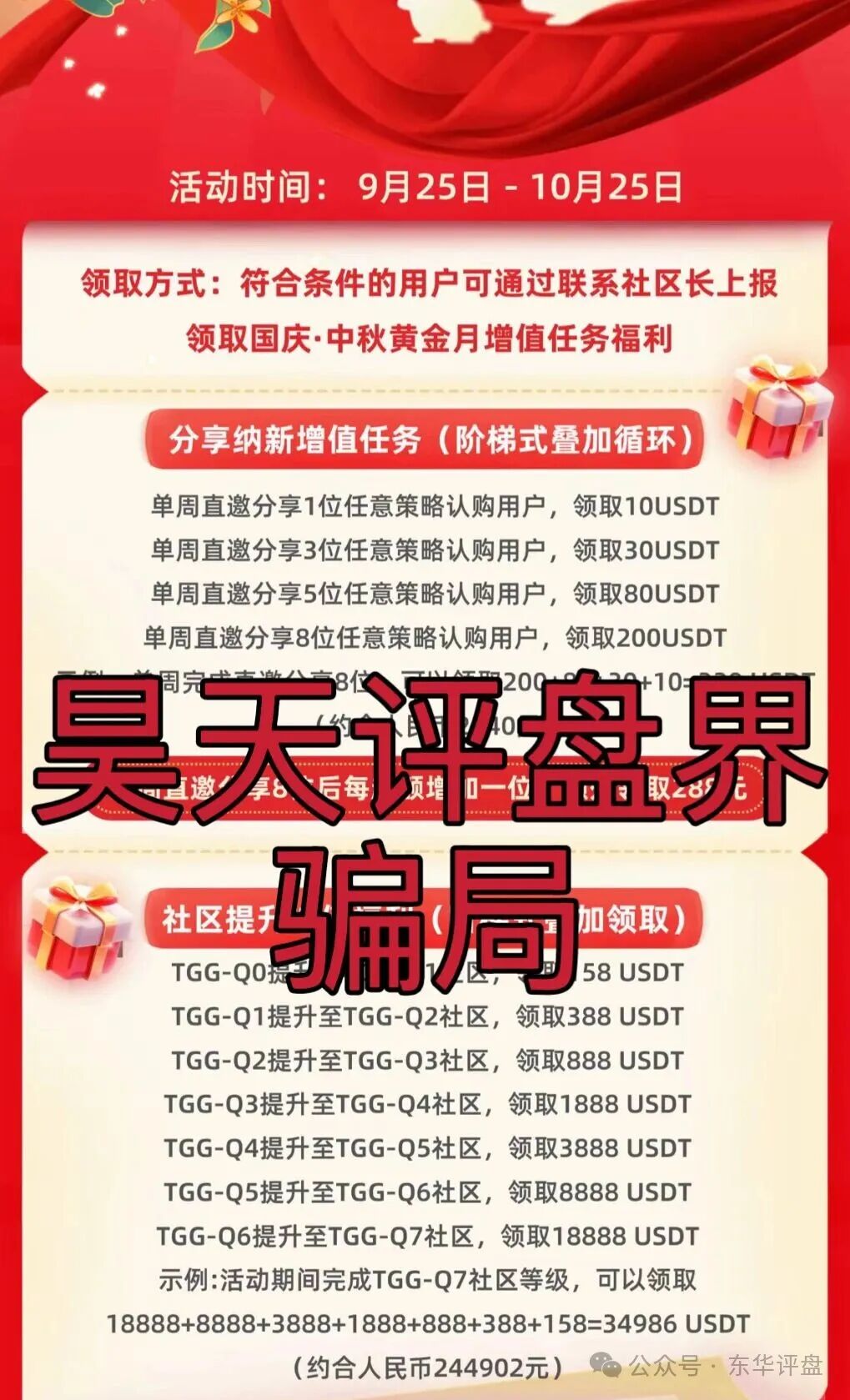 TGG-X量化又一个分红类资金盘骗局,泡沫已大,高度预警,即将崩盘跑路!(2) TGG-X量化又一个分红类资金盘骗局,泡沫已大,高度预警,即将崩盘跑路!(2)