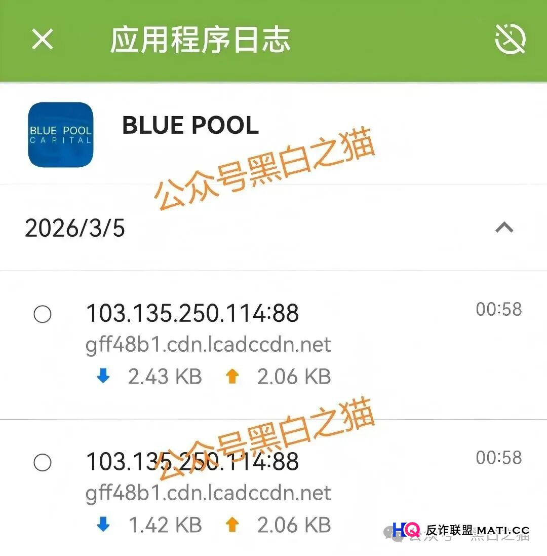 资金盘｜“蓝池资本”套牌陷阱，高风险爆表，投资者请速提现自保！(8)