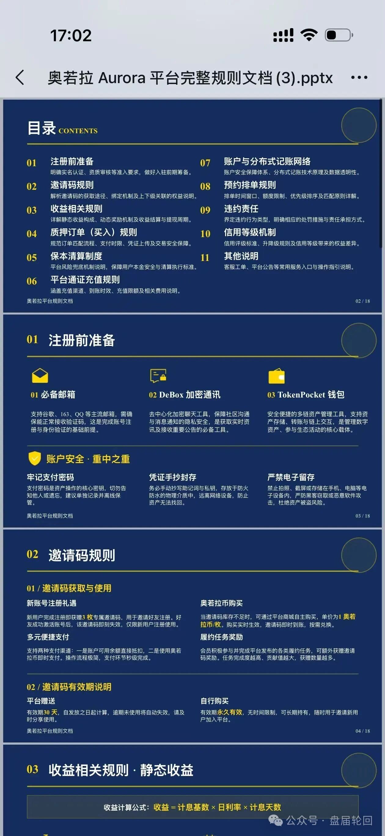 奥若拉Aurora参与者时间线:从注册到被割,每一步规则都写好了
