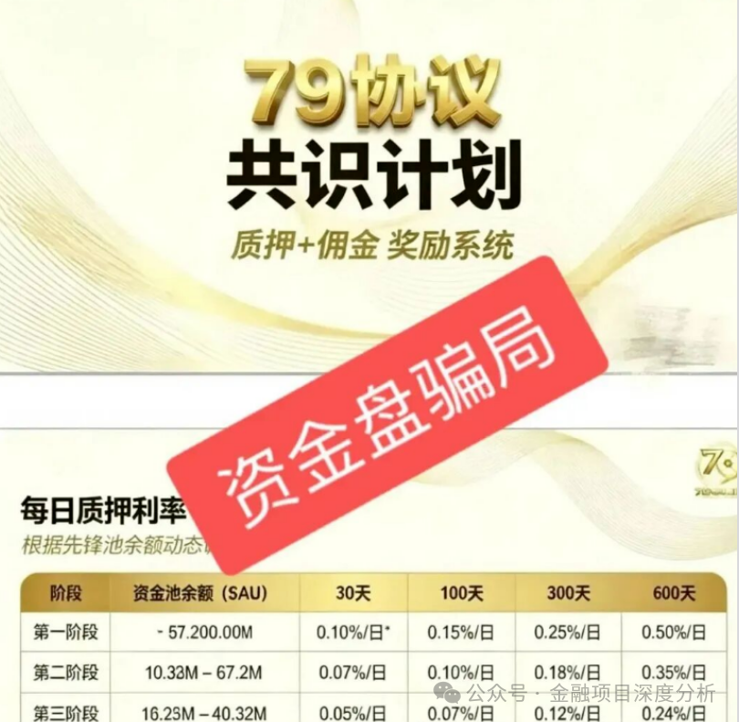 79AU资金流向追踪:你质押的U根本没去“四池联动”,全进了操盘手私包和跑分池!