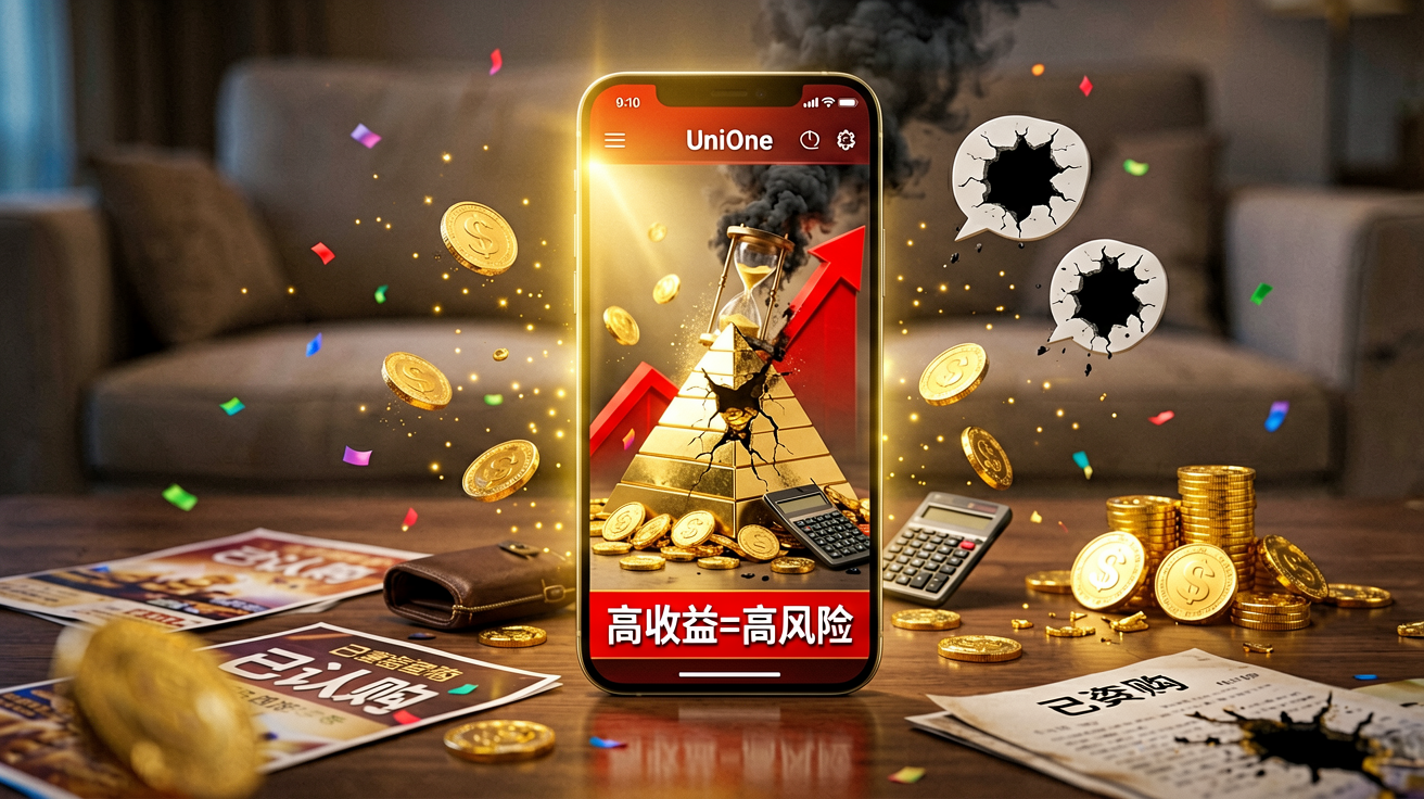 UniOne还在拉人头？别傻了，这种资金盘玩的就是击鼓传花，立马撤资保命要紧(1)