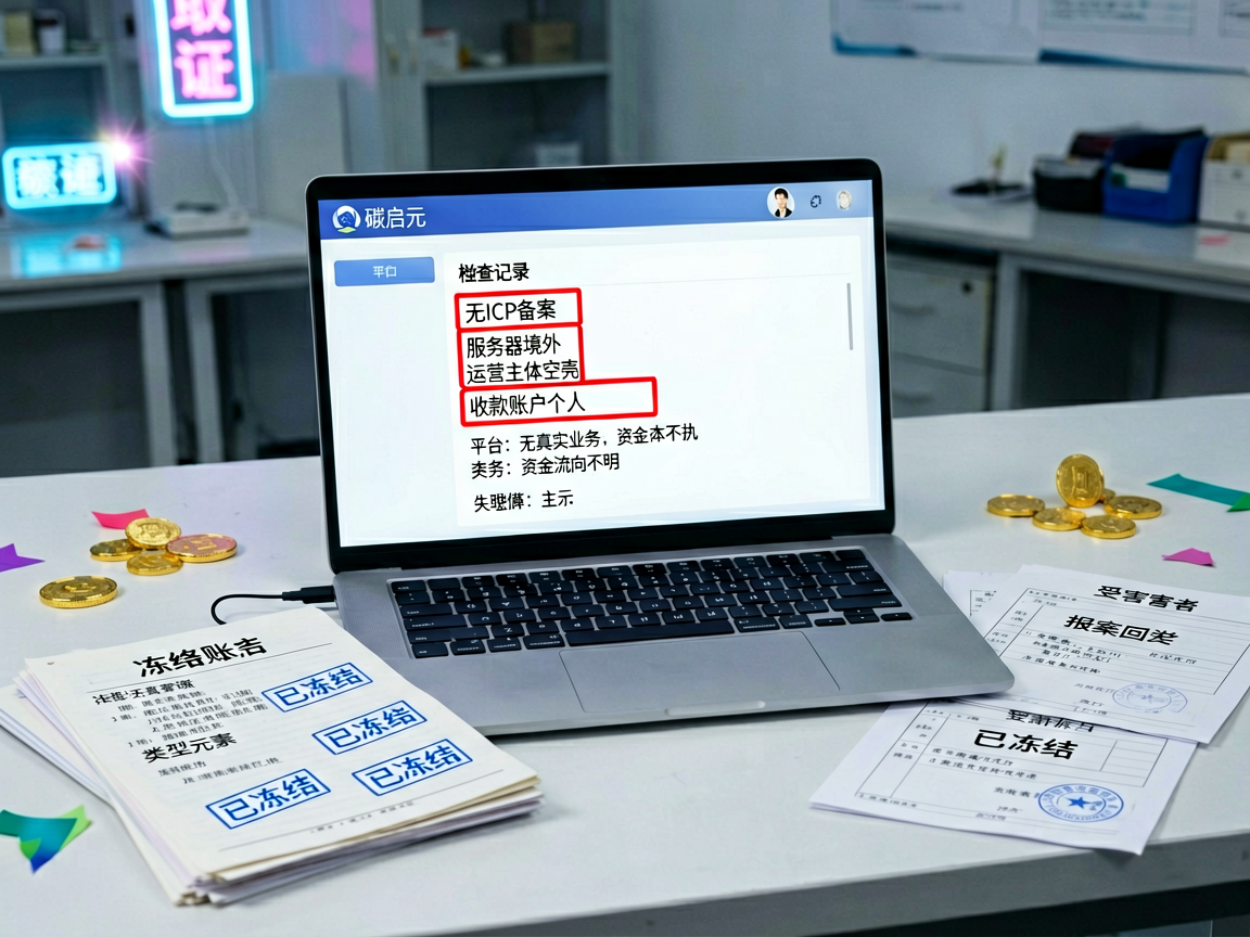 碳启元高危期已到，提现通道正在关闭，最后警告，危险信号(1)