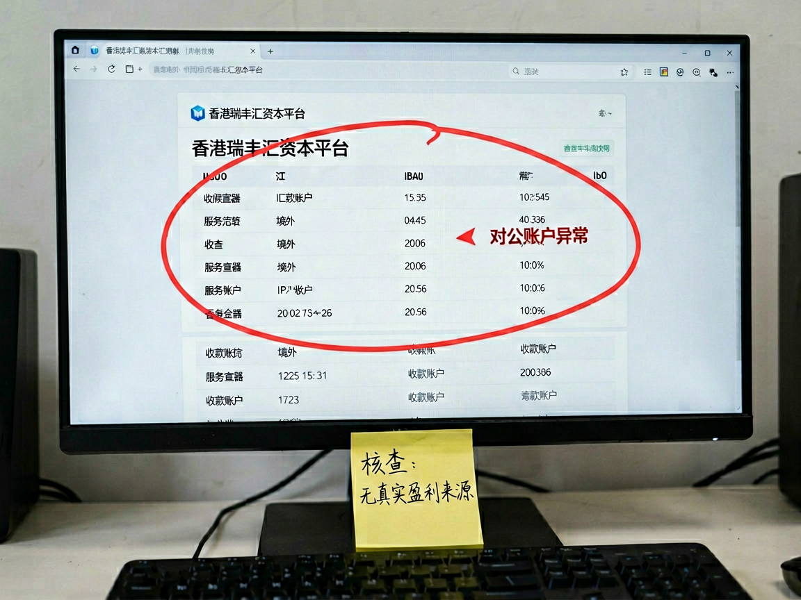 香港瑞丰汇资本高危期已到，提现通道正在关闭，危险信号，崩盘，预警(1)